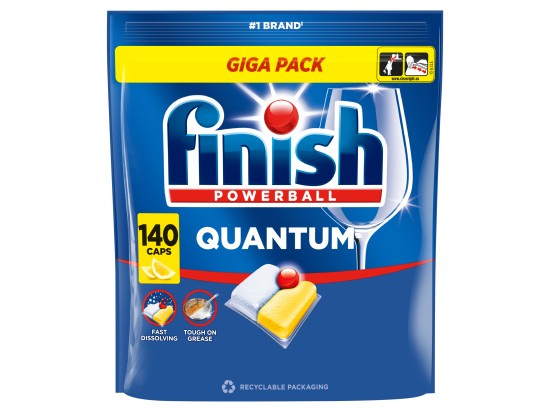 Finish Quantum Lemon kapsle do myčky nádobí