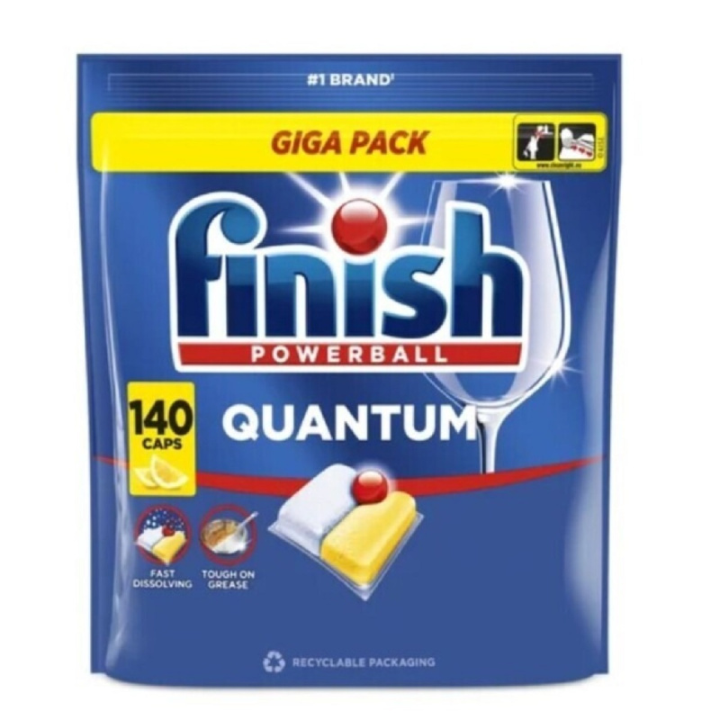 Finish Quantum Lemon kapsle do myčky nádobí