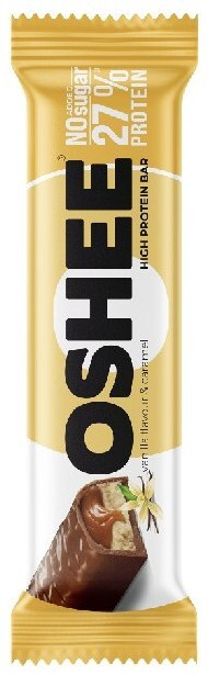 OSHEE Proteinová tyčinka Vanilka & Karamel 49 g