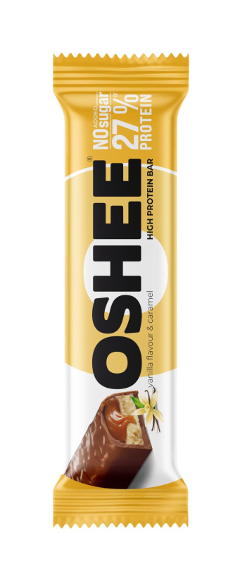 OSHEE Proteinová tyčinka Vanilka & Karamel 49 g