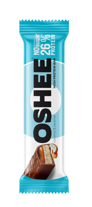 OSHEE Proteinová tyčinka Kokos & Karamel 48 g