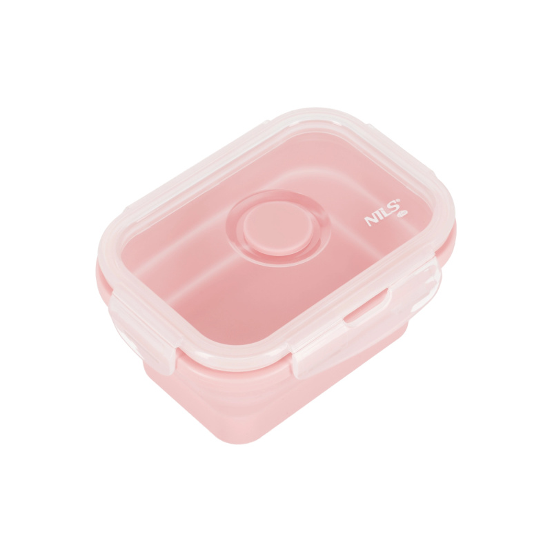 Nils Skládací svačinový box Camp NC4105 355 ml růžový