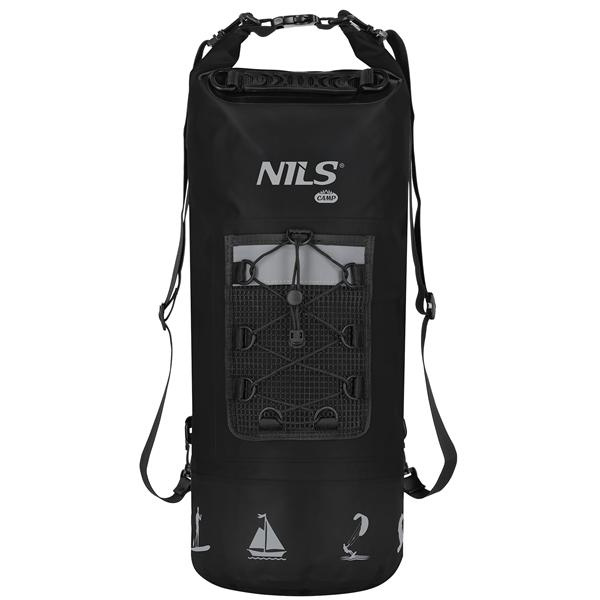 NC17108 25L ČERNÝ NEPROMOKAVÝ VAK NILS CAMP