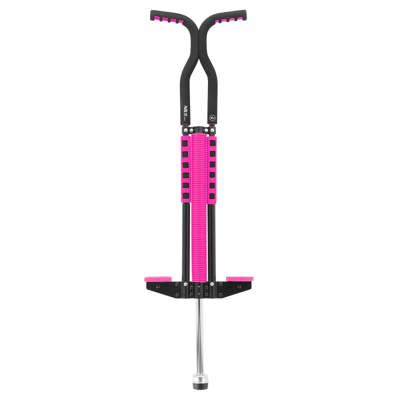 Skákací tyč NILS Fun NFX5006 růžová