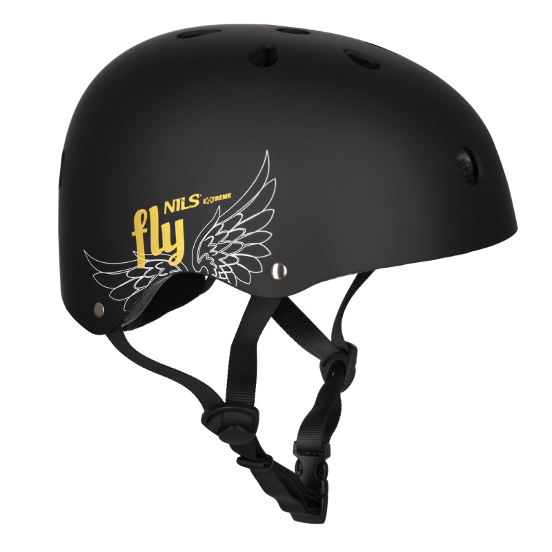 Helma NILS Extreme MTW001 FLY zlatá M(55-58cm)