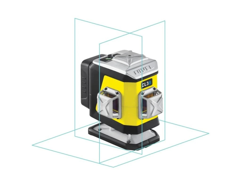 Nivel System CL3B – křížový laser s modrým paprskem 3 × 360°