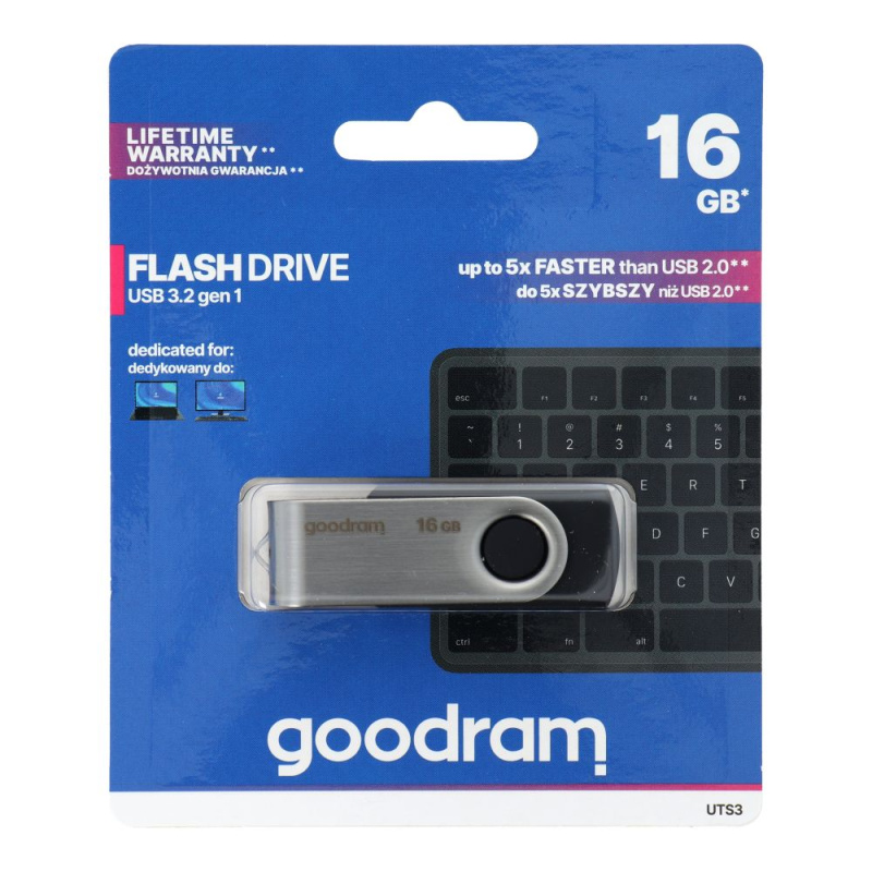 Flash disk GOODRAM UTS3 16GB USB 3.2