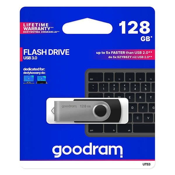 Flash disk GOODRAM UTS3 128GB USB 3.2