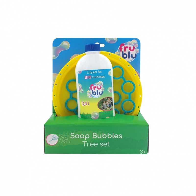 Zestav pro výrobu bublinek Fru Blu Stromek s roztokem 0,4l