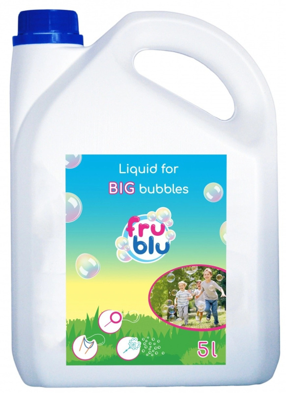 Fru Blu tekutina pro velké bubliny 5l