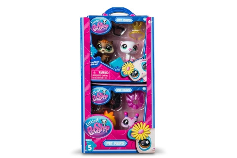 Littlest Pet Shop set dvou figurek s doplňky, série 7