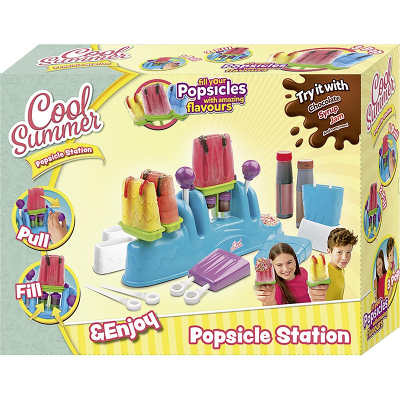 Tm toys PULL POPS Sada továrna na zmrzlinu