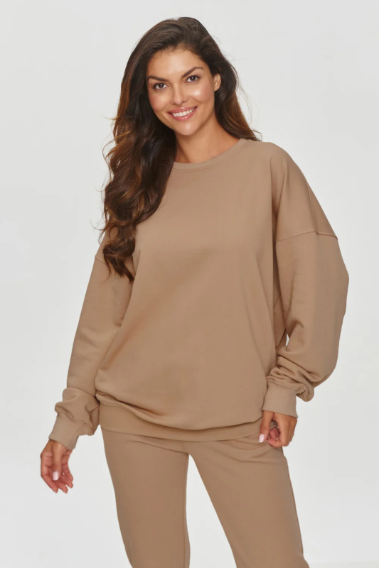Mikina  model 200129 Makadamia universal