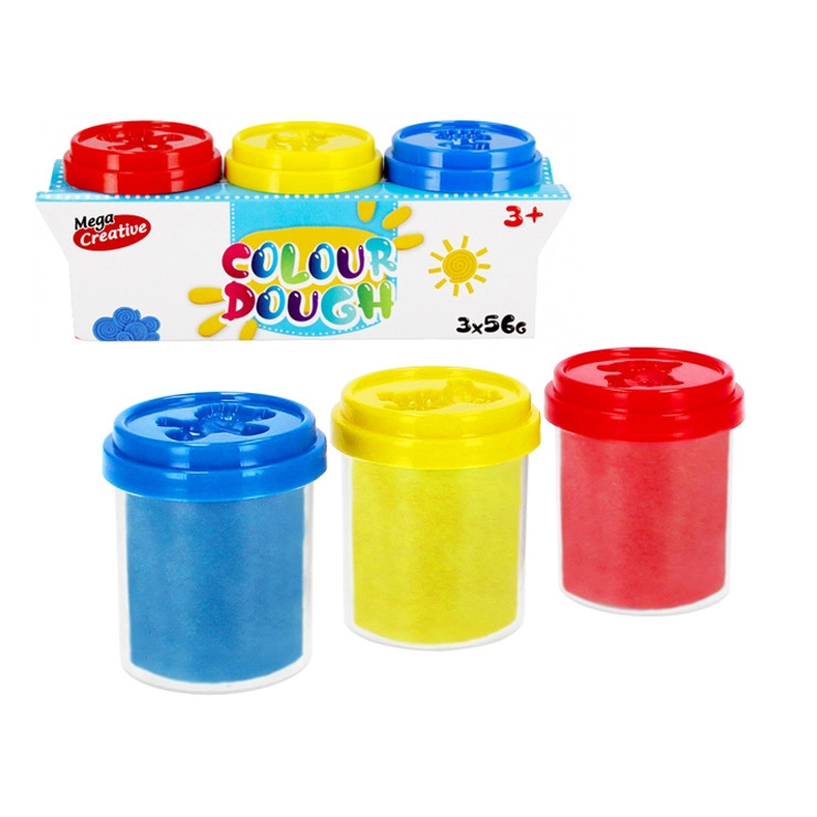 sada barevných plastelín