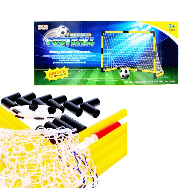 Sada na hraní fotbalu pro děti s brankou a míčem