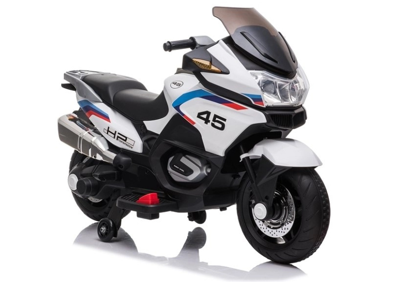 Dětská akumulátorová motorka XMX609 bílá