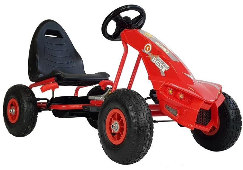 Import LEANToys Go Cart A 18 Red