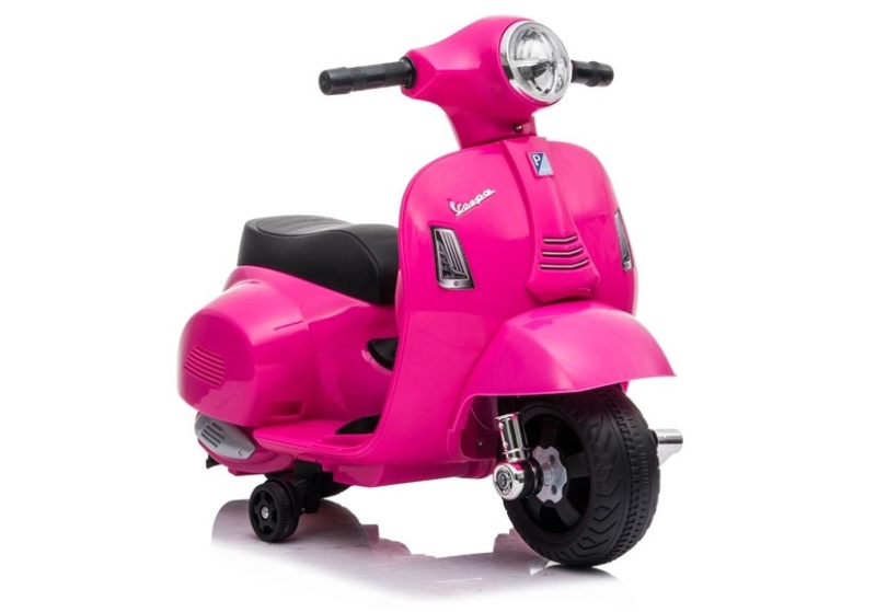 Elektrický dětský skútr Vespa GTS 300 Mini růžový