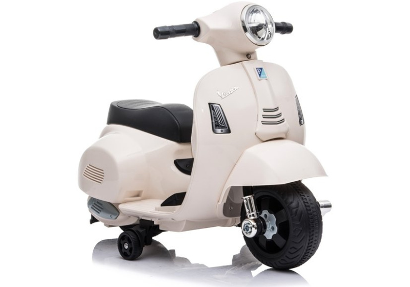 Dětský akumulátorový skútr Vespa GTS 300 Mini bílý