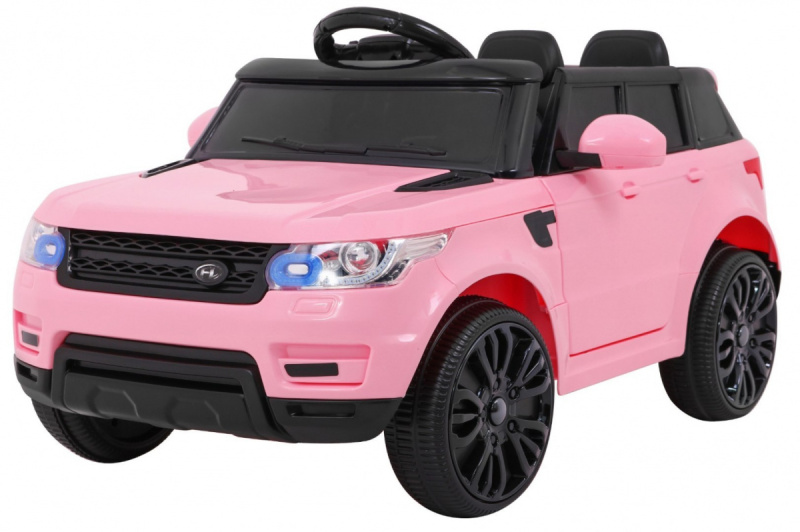 Dětské elektrické auto růžové