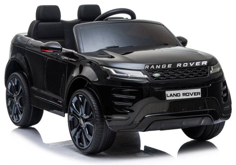 HračkyZaDobréKačky Elektrické autíčko Range Rover Evoque lakované černé