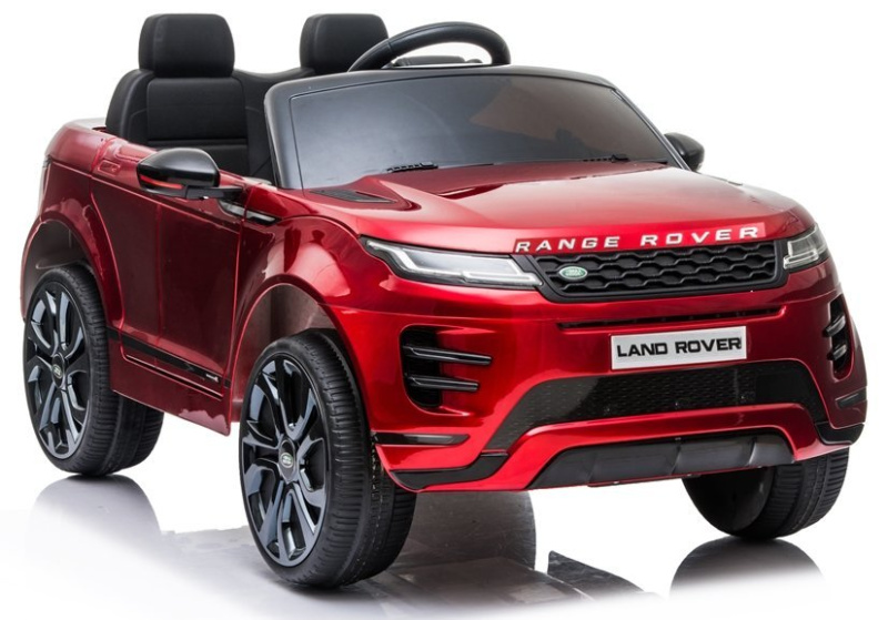 HračkyZaDobréKačky Elektrické autíčko Range Rover Evoque lakované červené