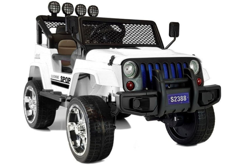 Tomido Auto na Akumulator S2388 Pilot Światła LED Radio Jeep Biały 4x45W