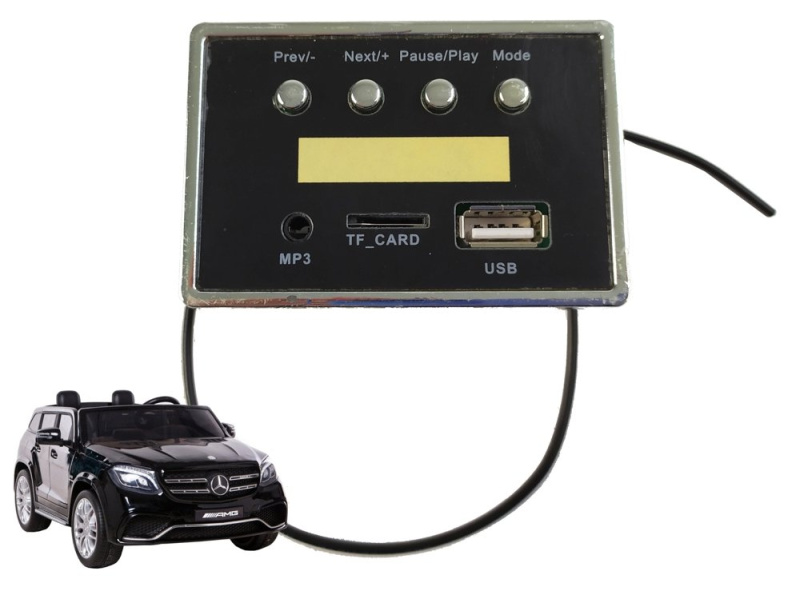 Hudební panel do elektrického vozítka Mercedes GLS63