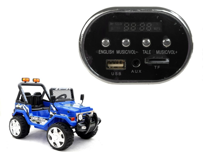Hudební panel pro autobaterii Jeep S618