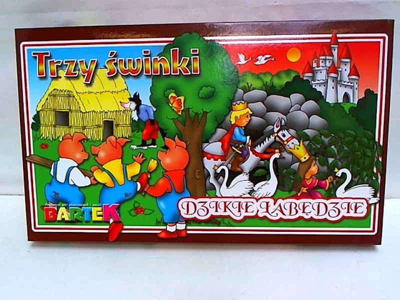 Stolní hra 2 hry: Tři prasátka / Divoké labutě