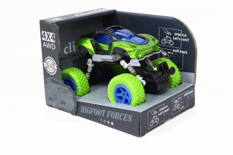 Kovové autíčko 4×4 s odpružením