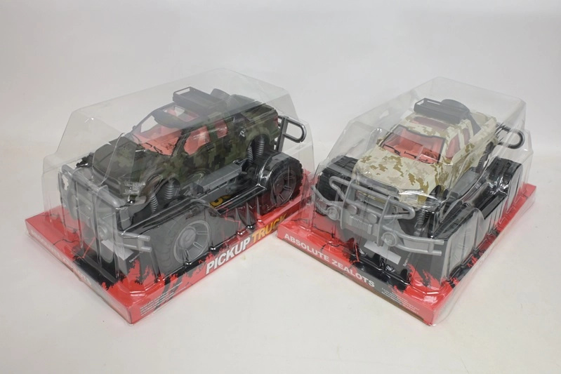 Vojenský jeep pro děti 34 cm