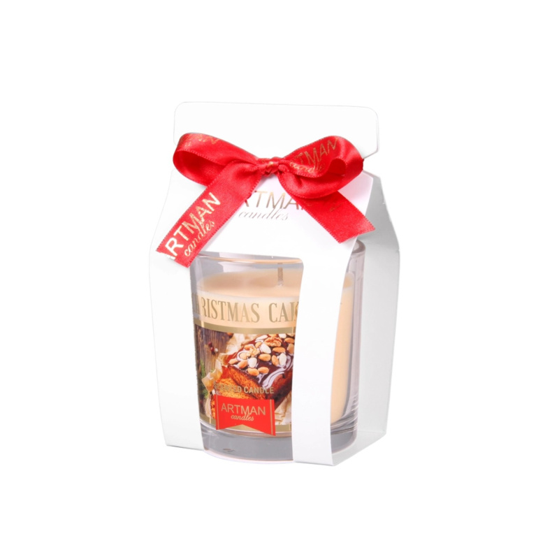 Svíčka vonná ve skle Christmas Cake, 130 g