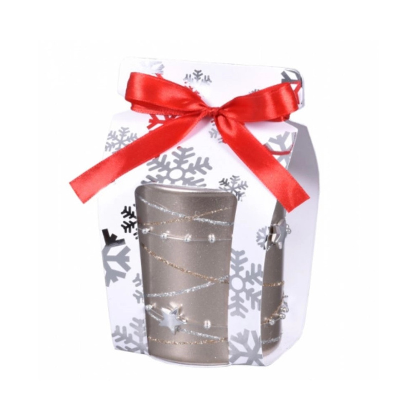 Artman Candles Vonná svíčka ve skle Girlanda, šampaňská, 130 g