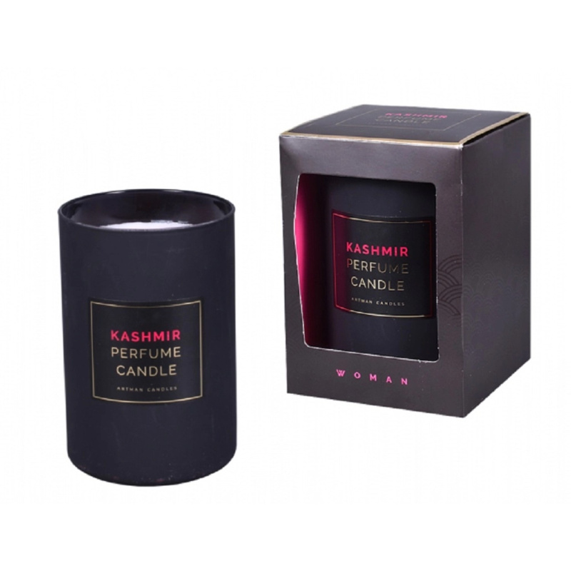 Artman Candles Vonná svíčka ve skle KASHMIR dřevěný knot 800 g