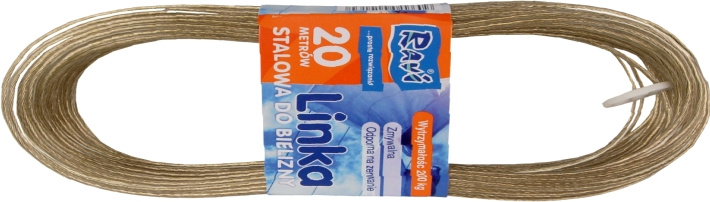 Šňůra na prádlo ocelové lanko 10m