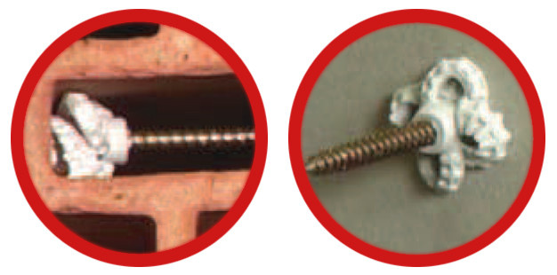 Hmoždinka rozpínací víceúčelová s vrutem SX fi8 4,5x60 - 100ks