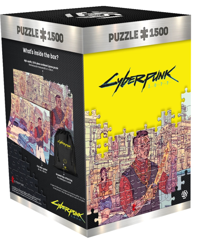 GOOD LOOT Puzzle Cyberpunk 2077 - Valentinos 1500 dílků