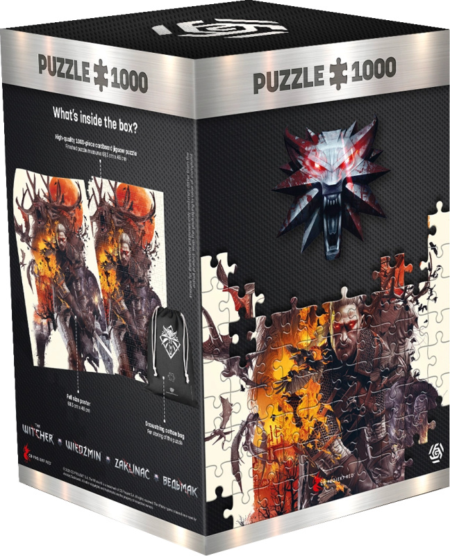 Puzzle Witcher: Monstra
