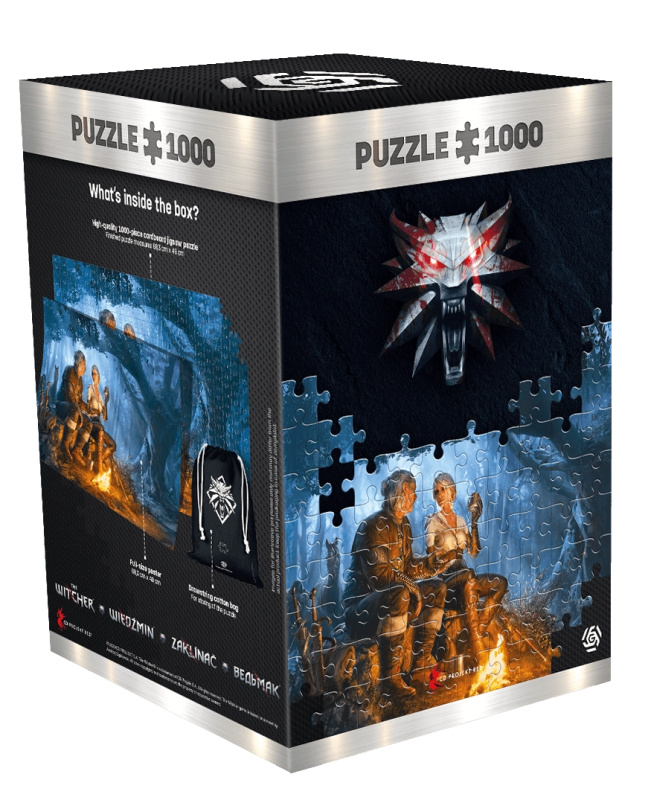 GOOD LOOT Puzzle Witcher - Journey of Ciri 1000 dílků
