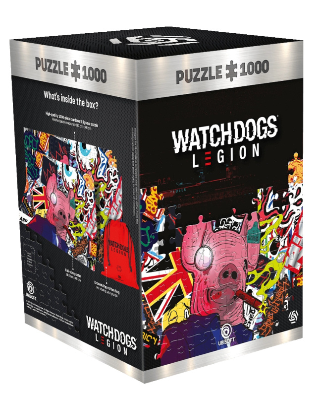 GOOD LOOT Puzzle Watch Dogs: Legion - Pig Mask 1000 dílků