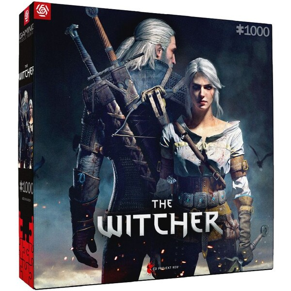 Puzzle Zaklínač - Geralt a Ciri 1000 dílků