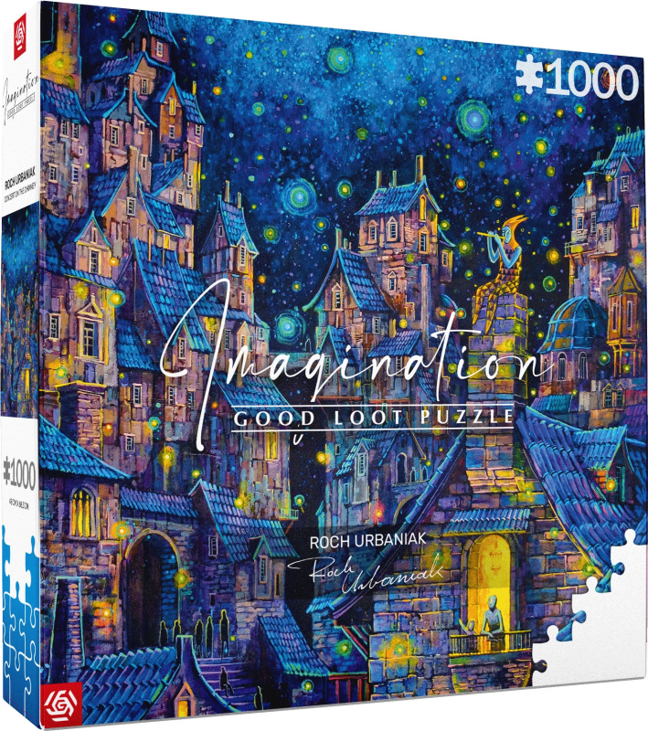 Puzzle Imaginace od Roch Urbaniak - Koncert na komíně 1000 dílků