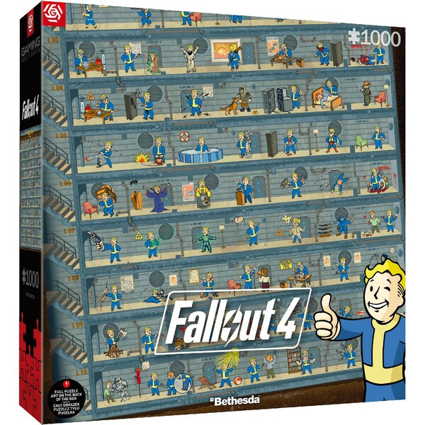 Good Loot Fallout 4 Perk Poster 1000 dílků