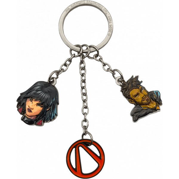 Klíčenka Good Loot Borderlands 4 Vex & Rafa Vícebarevná