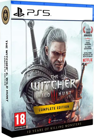 The Witcher 3: The Wild Hunt - Complete Edition  + 10th Anniversary Steelbook (PS5)