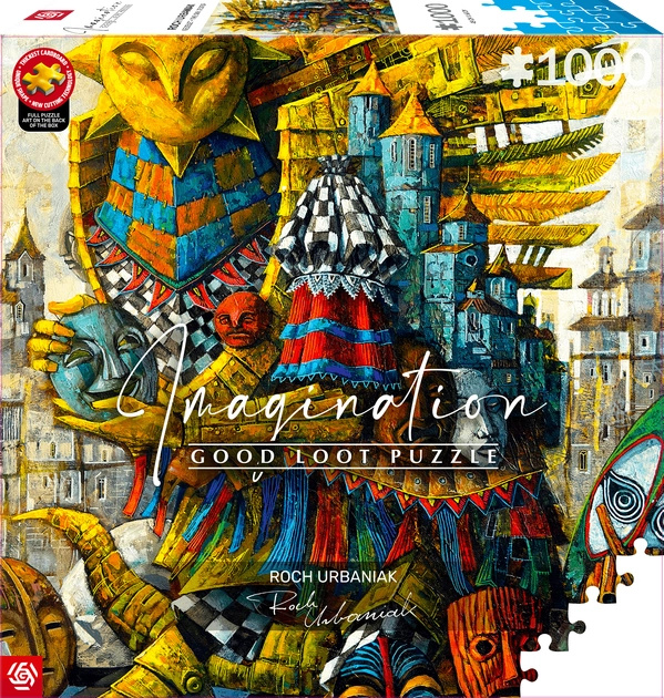 GOOD LOOT puzzle Imagination: Nikodem Szewczyk Krabonszcz – Sluneční šašek, 1000 dílků
