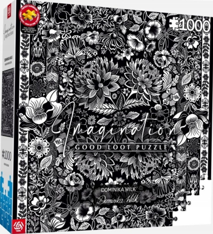 GOOD LOOT Puzzle Imagination: Dominika Wilk – Monochrome Eden 1000 dílků