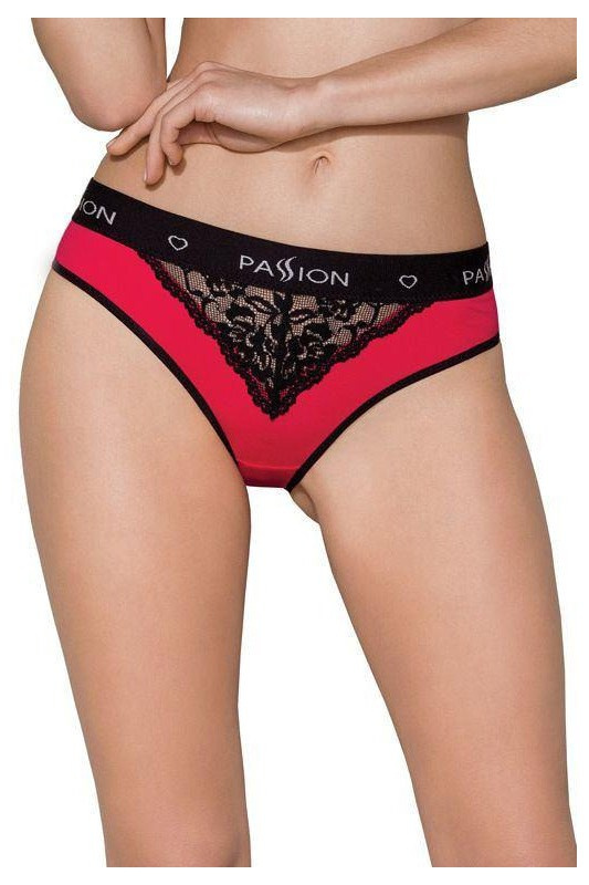 Kalhotky Passion PS001 RED Barva: Černá, Velikost: XL