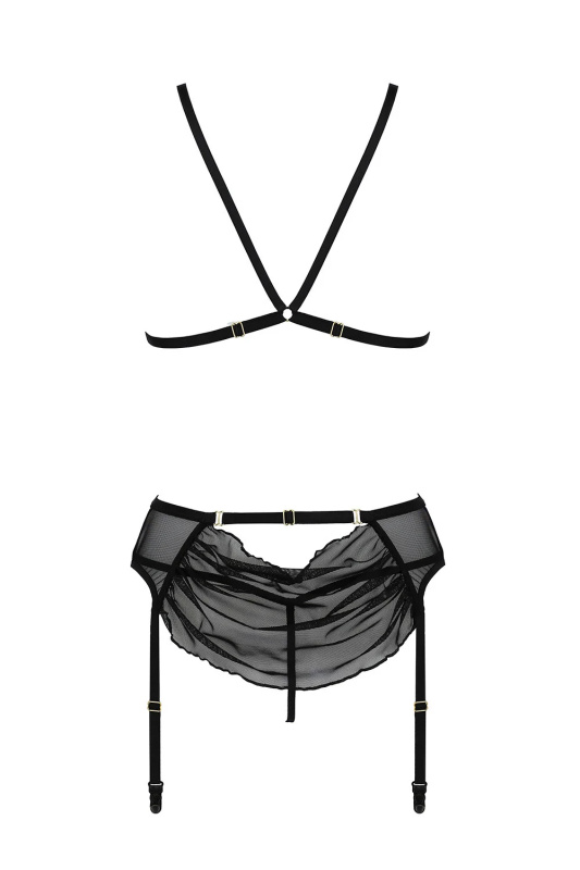 Passion Deliena set barva:černá L/XL